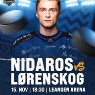Event image Nidaros Hockey vs Lørenskog 15.11