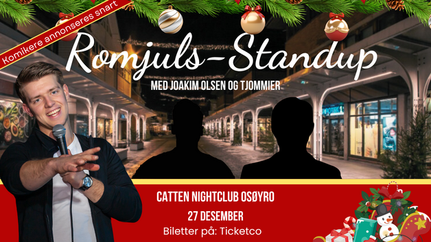Event image Romjuls-Standup på Catten Os