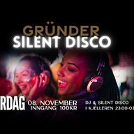 Event image SILENT DISCO // Gründer, Lørdag 08. November