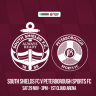 Event image South Shields FC v Peterborough Sports