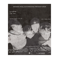Event image Tempo Vicino og Blödd // Bergen Realistforening // Kvarteret 