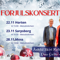 Event image Førjulskonsert med Åshild og Duo Gvito