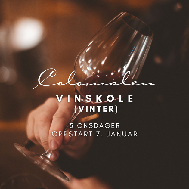 Event image Colonialens Vinskole! VINTER (onsdager)