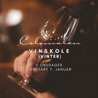 Event image Colonialens Vinskole! VINTER (onsdager)