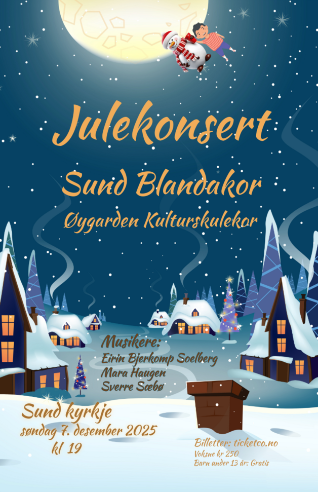 Event image Julekonsert Sund blandakor