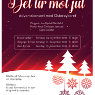 Event image Adventskonsert med Osterøykoret i Bruvik kyrkje torsdag 27.november kl.19.00