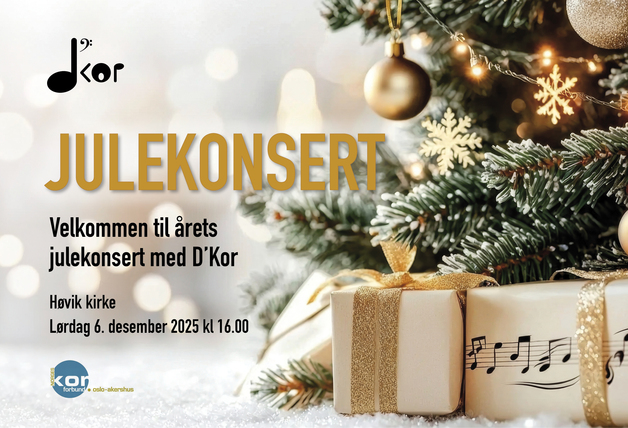Event image Julekonsert Høvik kirke 6. desember 2025 kl 16:00