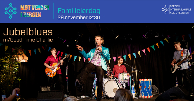 Event image Familiekonsert // Jubelblues med Good Time Charlie