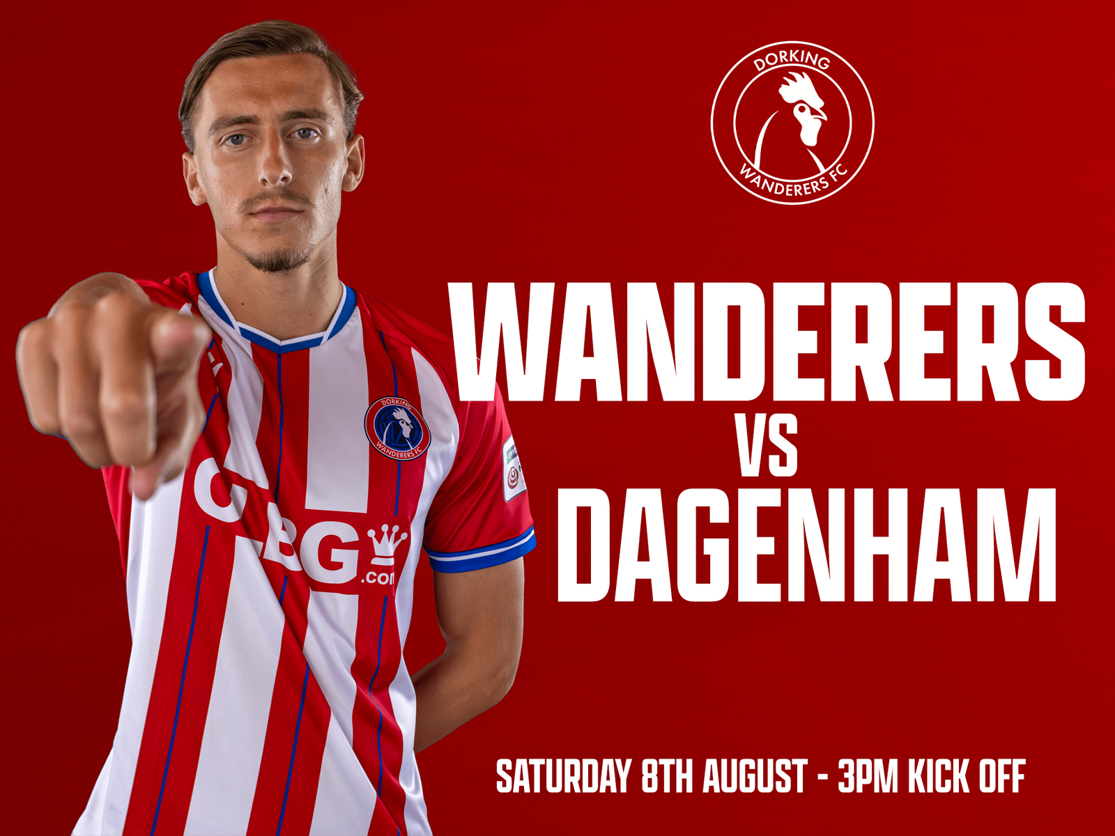 Event image Dorking Wanderers vs Dagenham & Redbridge