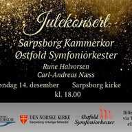 Event image Julekonsert med Sarpsborg Kammerkor og Østfold Symfoniorkester i Sarpsborg kirke