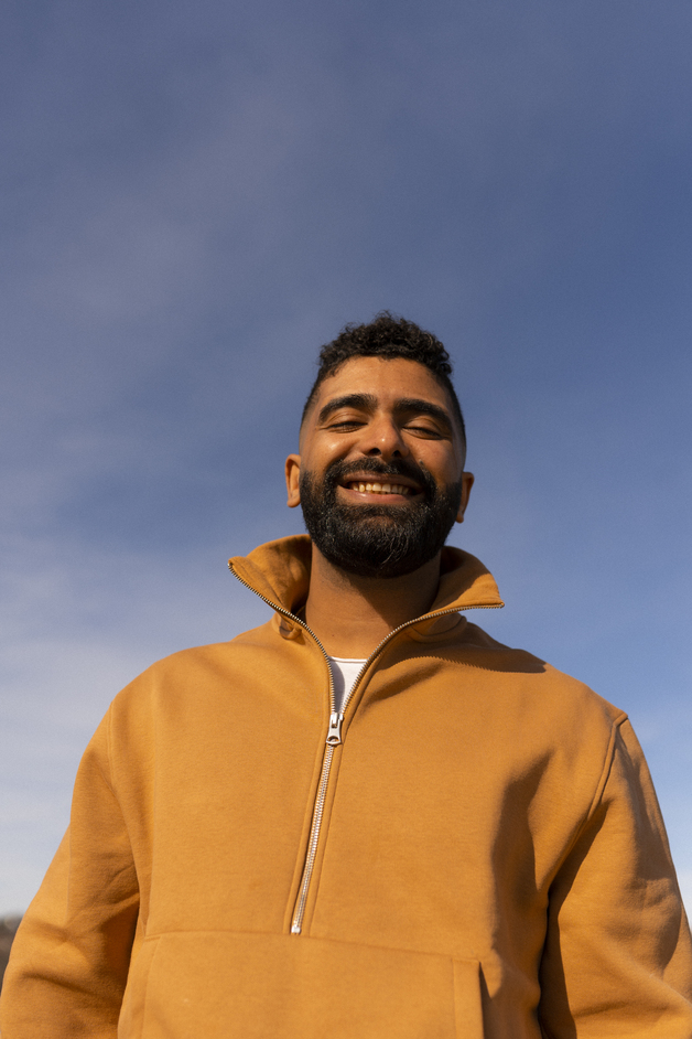 Event image Stempel med Arman Surizehi: Gi faen (på den gode måten)