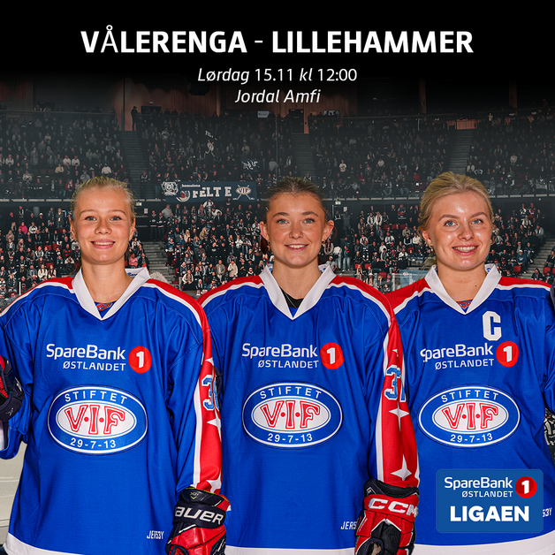 Event image Vålerenga Kvinner Elite - Lillehammer Kvinner Elite