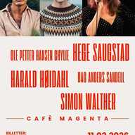 Event image Hege Saugstad, Harald Høidahl & Simon Walther – En musikalsk aften på Café Magenta