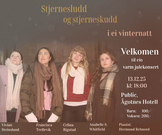 Event image Stjernesludd og stjerneskudd i ei vinternatt 