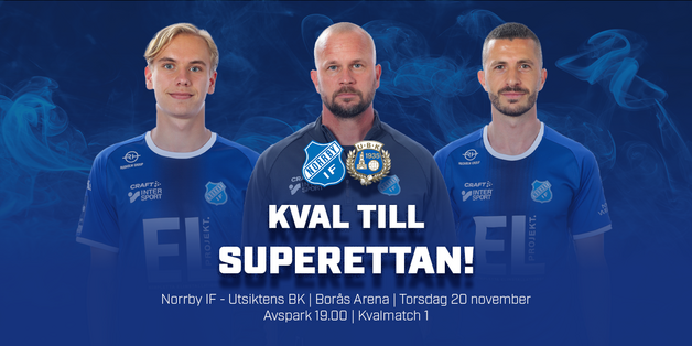 Event image Kval till superettan: Norrby IF - Utsiktens BK