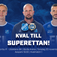 Event image Kval till superettan: Norrby IF - Utsiktens BK