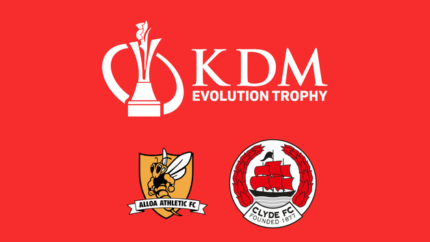 Event image Alloa Athletic v Clyde | 11th November 2025 | KDM Evolution Trophy | Clyde TV Live Stream