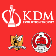 Event image Alloa Athletic v Clyde | 11th November 2025 | KDM Evolution Trophy | Clyde TV Live Stream