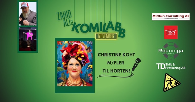 Event image Zahid Alis Komiklabb - November