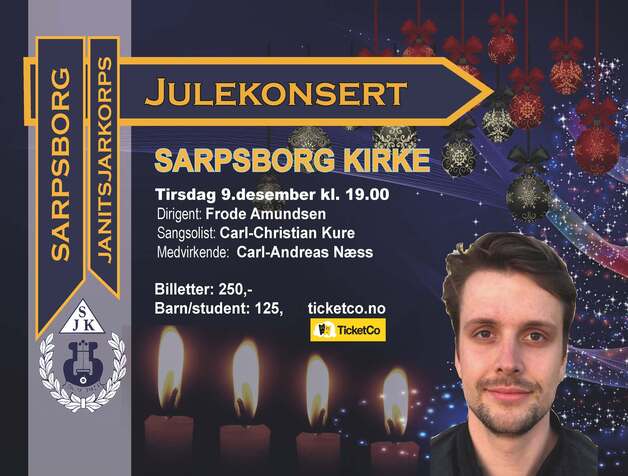 Event image Sarpsborg janitsjarkorps - Julekonsert 2025