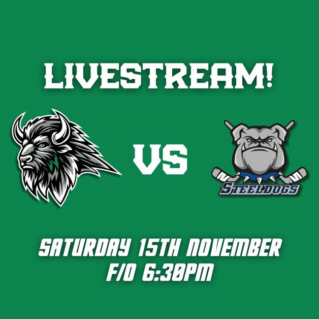 Event image Basingstoke Bison v Sheffield Steeldogs Livestream - F/0 18:30