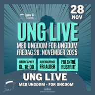 Event image Ung Live, Wrightegaarden, John G Scene