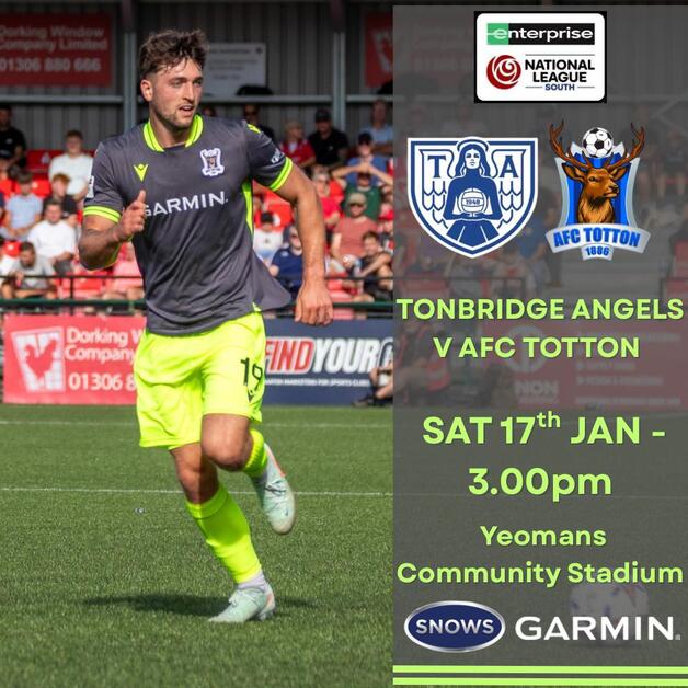 Event image Coach to Tonbridge Angels Saturday 17th January 2026