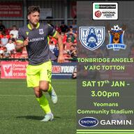 Event image Coach to Tonbridge Angels Saturday 17th January 2026