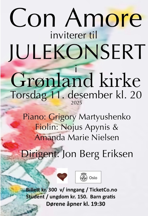 Event image JULEKONSERT MED CON AMORE