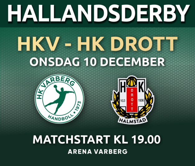 Event image HK Varberg - HK Drott Halmstad