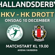 Event image HK Varberg - HK Drott Halmstad