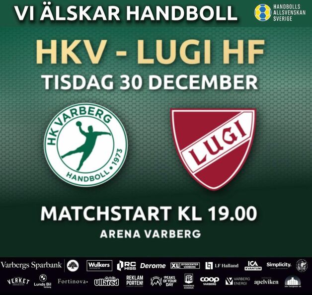 Event image HK Varberg - Lugi HF