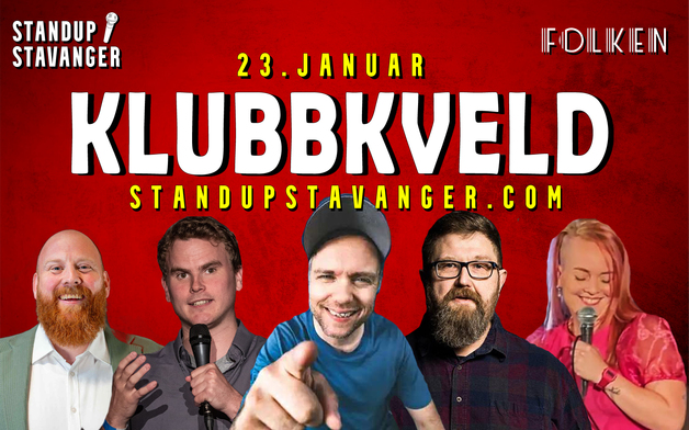 Event image Standup Klubbkveld med Rune Bjerga - 23. januar