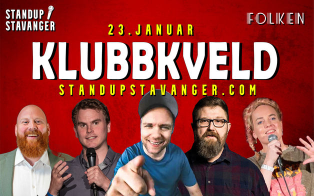Event image Standup Klubbkveld med Rune Bjerga - 23. januar