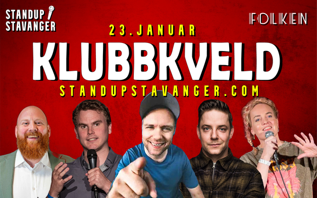Event image Standup Klubbkveld med Rune Bjerga - 23. januar