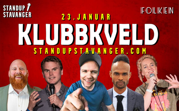 Event image Standup Klubbkveld med Rune Bjerga - 23. januar