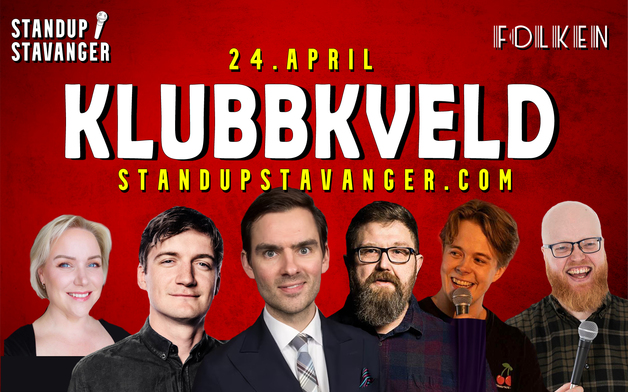 Event image Standup Klubbkveld med Ahmed Mamow - 24. april