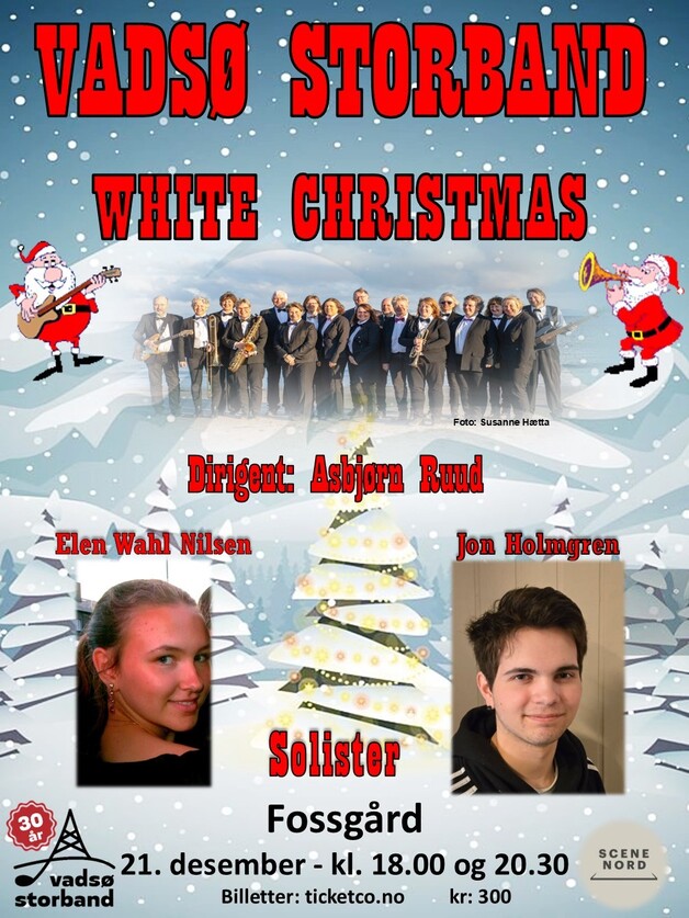 Event image Vadsø Storband  White Christmas 2025