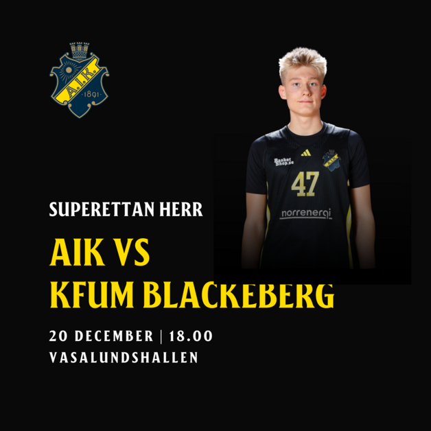 Event image SEH: AIK vs. KFUM Blackeberg