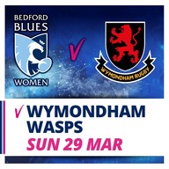 Event image Bedford Blues Women v Wymondham Wasps