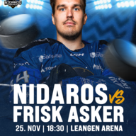 Event image Nidaros Hockey vs Frisk Asker 25/11