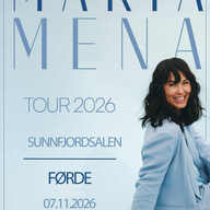 Event image MARIA MENA // LIVE // SUNNFJORDSALEN // FØRDE 7/11-2026