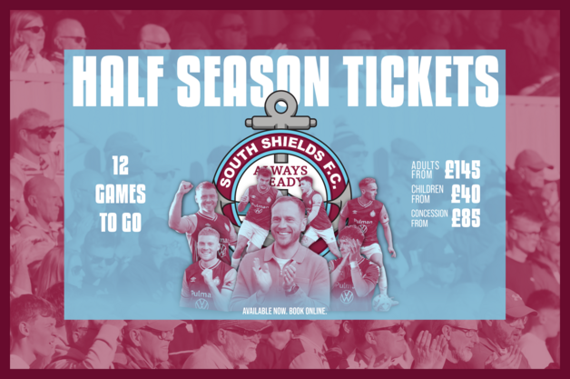 Event image South Shields FC - Half Season Tickets 2025-26