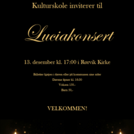 Event image Luciakonsert i Rørvik Kirke