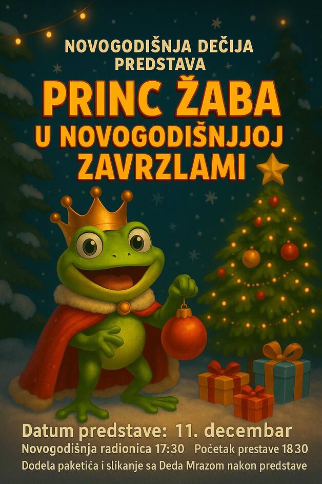 Event image Tønsberg - Novogodišnja predstava - Princ Žaba u novogodišnjoj zavrzlami