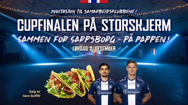 Event image Cupfinalen på storskjerm på Pappen