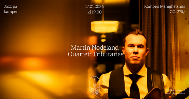 Event image Jazz på Kampen: Martin Nodeland Quartet Tributaries