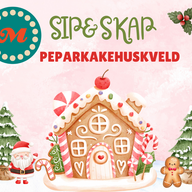 Event image Sip&Skap-Pepperkakehuskveld//Mellombels