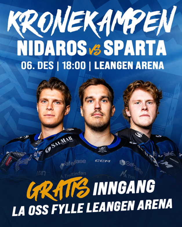 Event image Nidaros Hockey vs Sparta KRONEKAMPEN