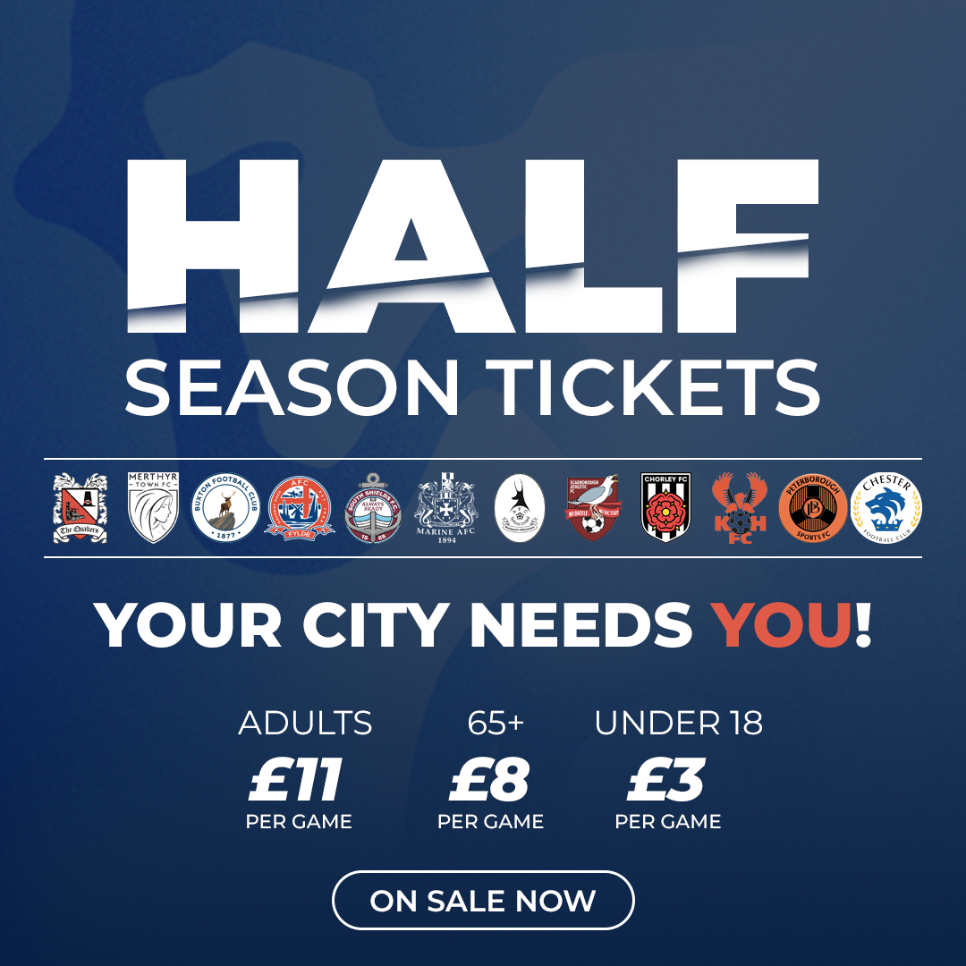 Event image Oxford City FC 2025/26 Half Season Ticket 